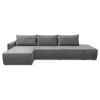 Угловой диван Токио Мах Серый велюр