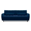 Диван прямой Ультра Синий велюр