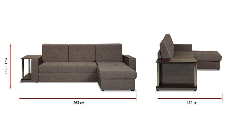 Угловой диван Атланта со столиком, рис.8