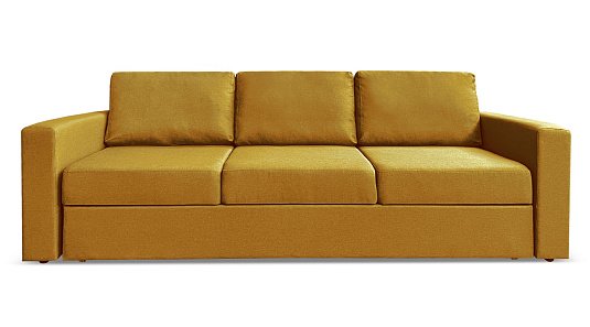 Прямой диван Йеллинг Горчичный 