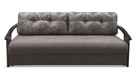 Прямой диван Анкона Д Кофейный