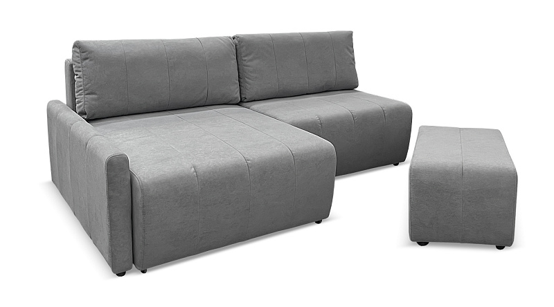 Угловой диван Оникс пуфом, рис.4