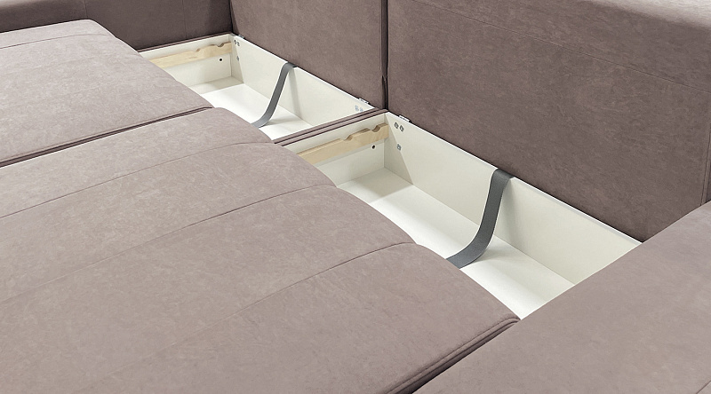 Угловой диван Оникс пуфом, рис.12