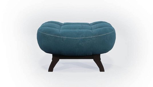 Космо пуф Бирюзовый велюр