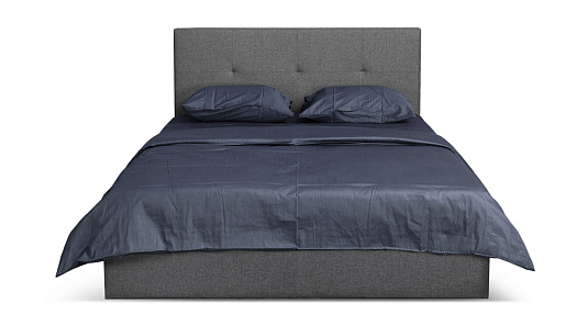 Кровать Лофт с подъемным механизмом Серый